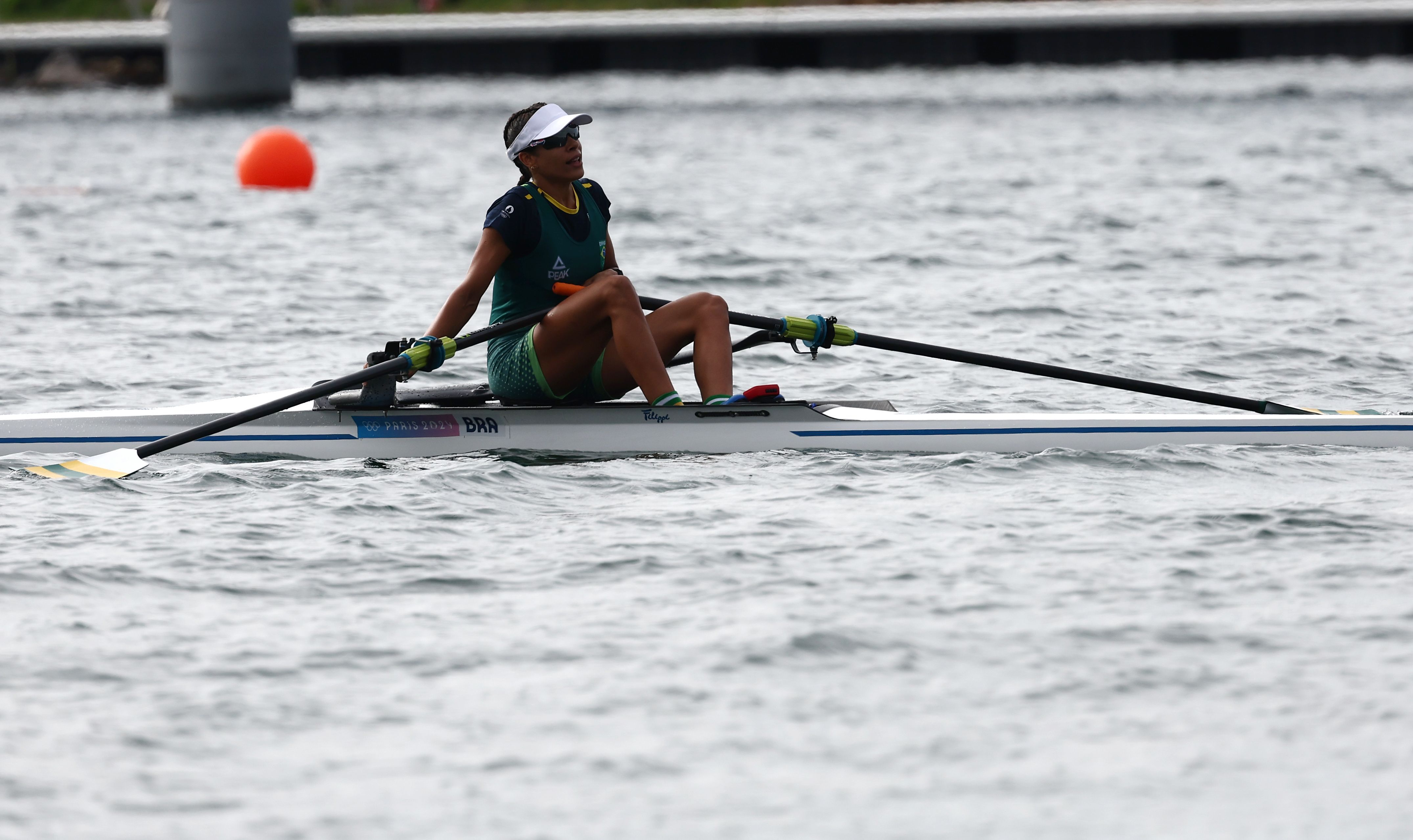 Paris 2024: Beatriz Tavares e Lucas Verthein terminam o remo na 15ª colocação