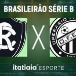 Horário e onde assistir ao vivo Remo x Operário-PR, pela Série B