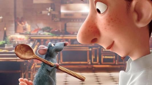 Remy sonha ser um chefe de cozinha em 'Ratatouille'