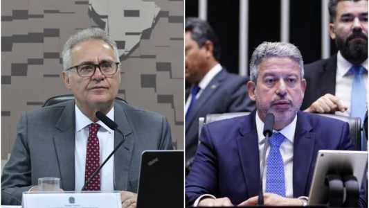 Renan Calheiros e Arthur Lira