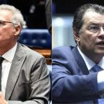 Renan Calheiros e Eduardo Braga visitaram Alvorada para saber estratégia de Lula na CPMI do 8/1