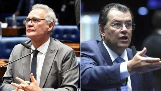 Renan Calheiros e Eduardo Braga visitaram Alvorada para saber estratégia de Lula na CPMI do 8/1.