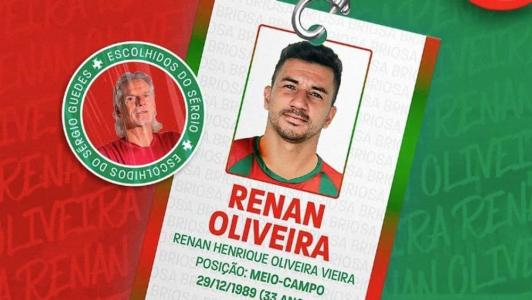 Renan Oliveira foi uma das grandes revelações do Atlético nos anos 2000
