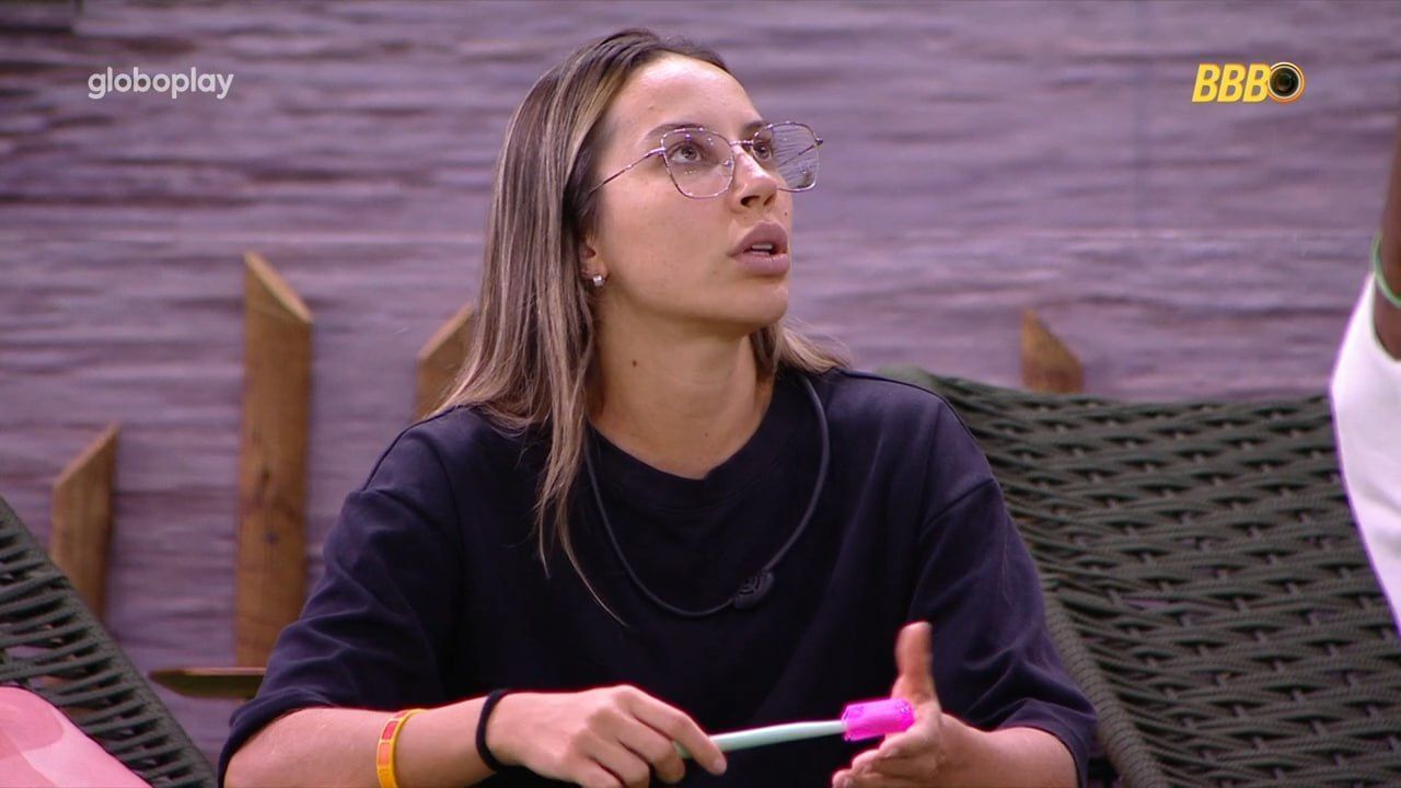 No BBB 25, Renata desvenda Poder Curinga, e Diogo dispara: 'não é possível'