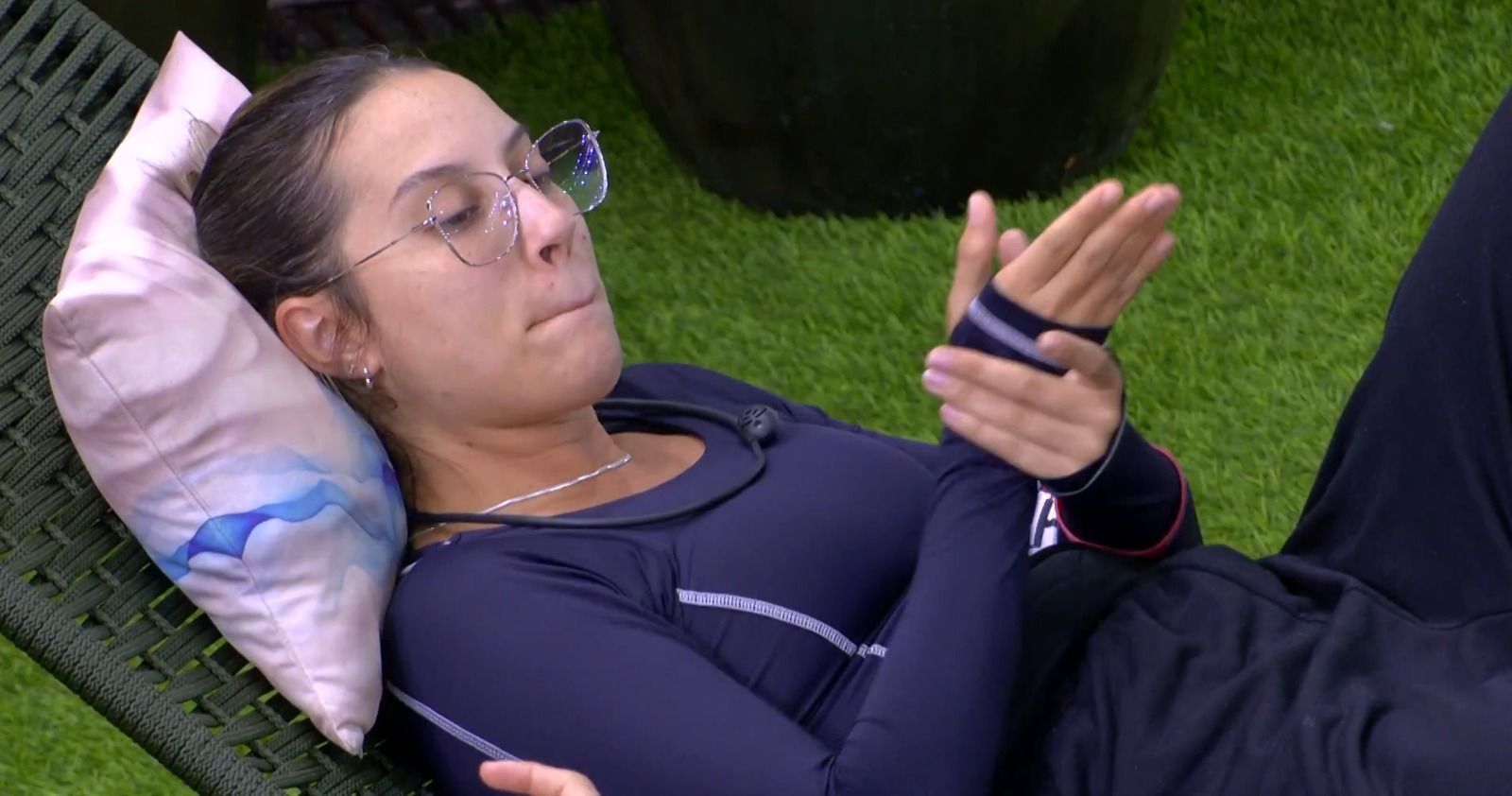 Renata expõe comentário de Aline no BBB 25 e dispara: 'piranha'