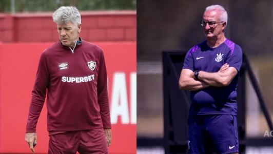 Renato Gaúcho e Dorival Júnior se enfrentam neste sábado (13)