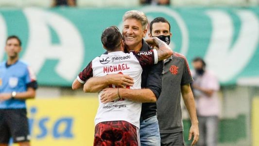 Renato e Michael mantém forte relação desde a passagem de ambos no Flamengo