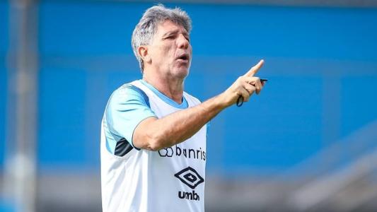 Renato escala Grêmio com força máxima para confronto contra o Cruzeiro
