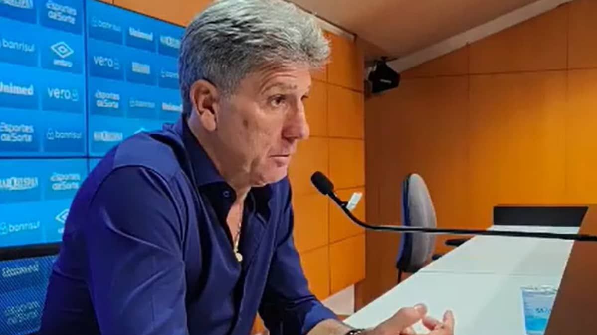 Renato vê empate justo entre Grêmio e Cruzeiro e cogita pênaltis no Mineirão