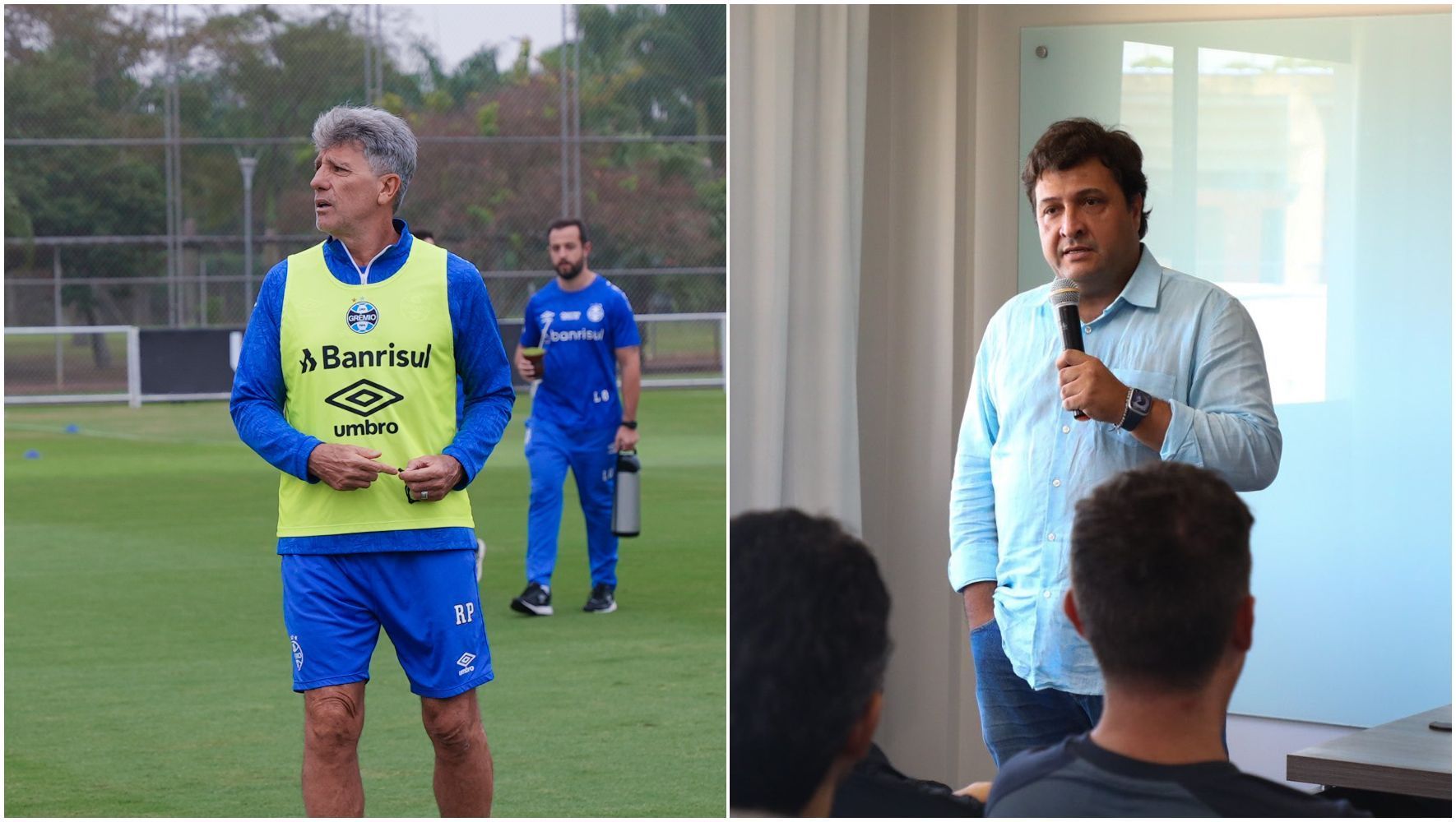 Brasileirão sem rebaixamento? Renato e presidente do Grêmio se manifestam
