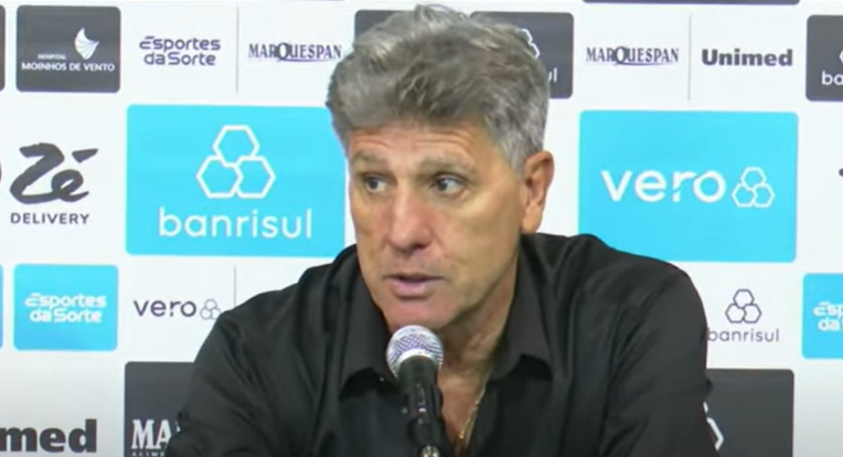 Renato se irrita com possíveis nomes de futuros técnicos para o Grêmio