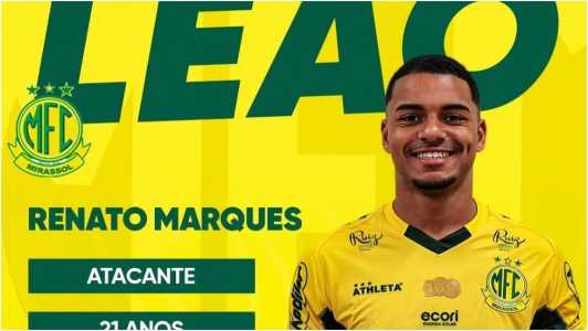 Renato Marques, novo reforço do Mirassol