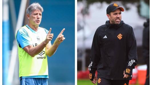 Renato nunca perdeu o clássico para Coudet