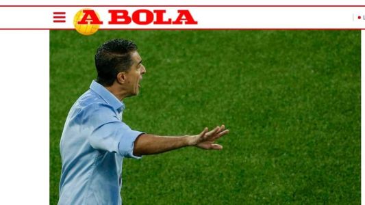 Renato Paiva em destaque no jornal A Bola