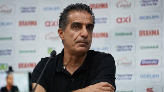 Renato Paiva, técnico do Bahia, em entrevista coletiva na Vila Belmiro