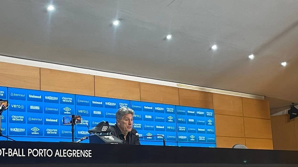 Renato elogia Grêmio após empate com o Fortaleza, mas indica problemas
