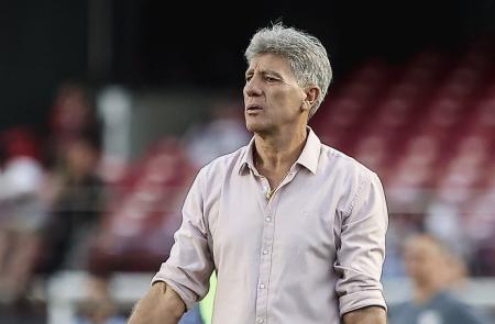 Renato Gaúcho em São Paulo 3 x 1 Fluminense, pelo Brasileirão de 2025