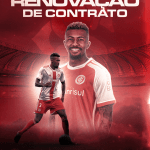 Inter anuncia renovação de contrato com zagueiro