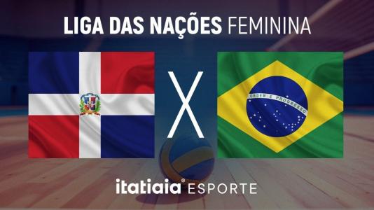 República Dominicana x Brasil, pela Liga das Nações Feminina