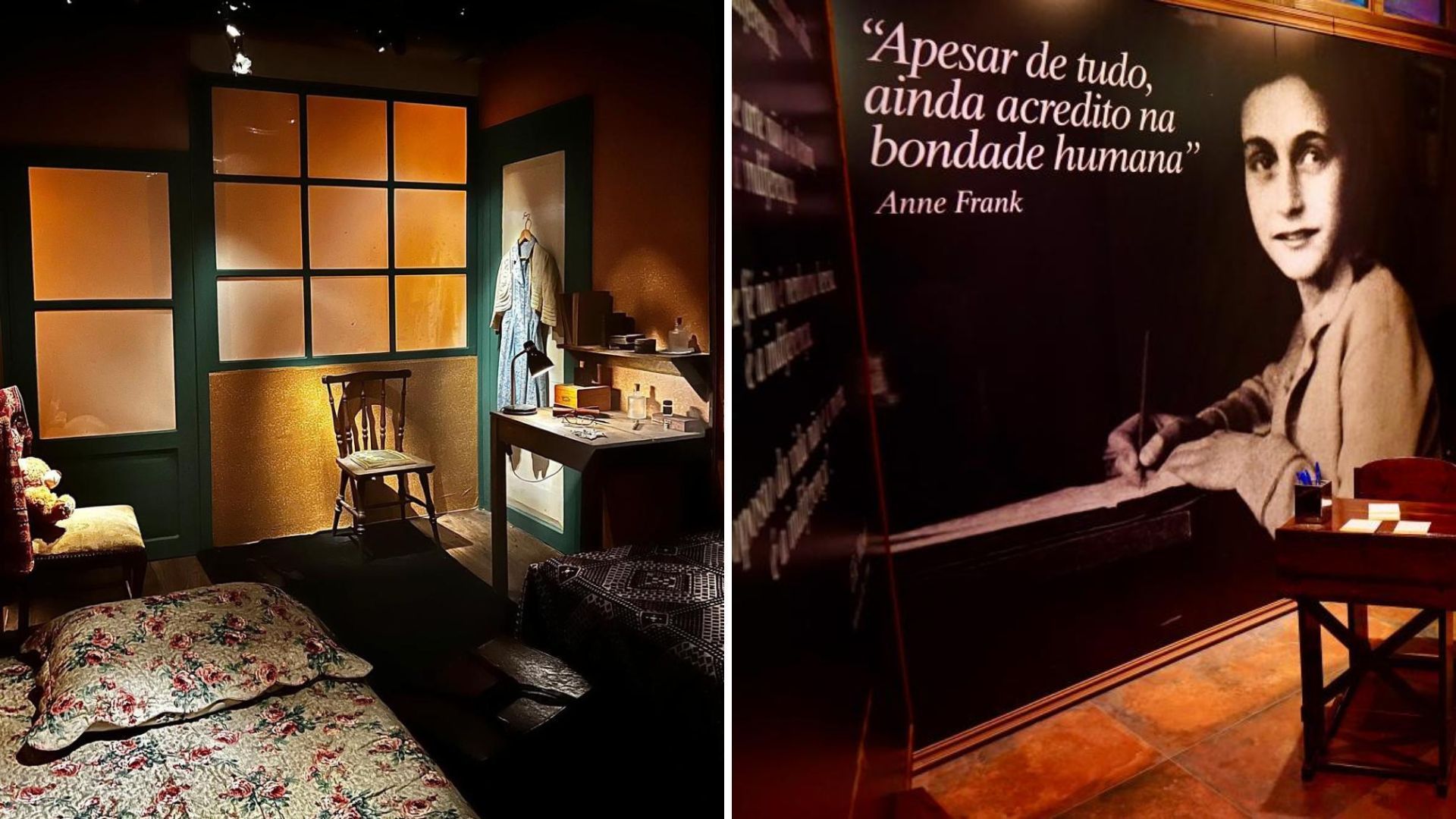 Réplica de espaço onde Anne Frank se escondeu ficará no centro de São Paulo