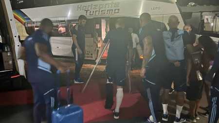 Reportagem da Itatiaia flagrou Vital saindo de muletas após vitória