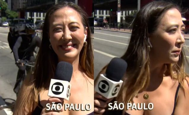 Repórter do 'Encontro', Ju Massaoka sofre tentativa de assalto ao vivo; veja