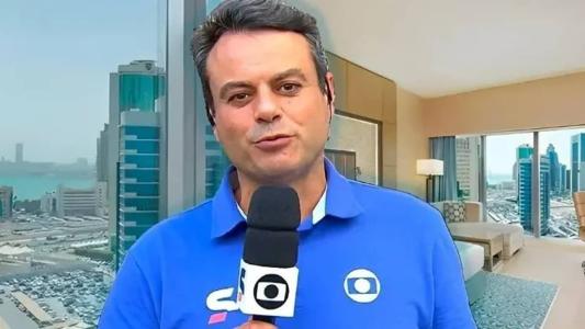 Repórter Eric Faria fez duras críticas a Jorge Sampaoli em áudio da Globo vazado nas redes sociais