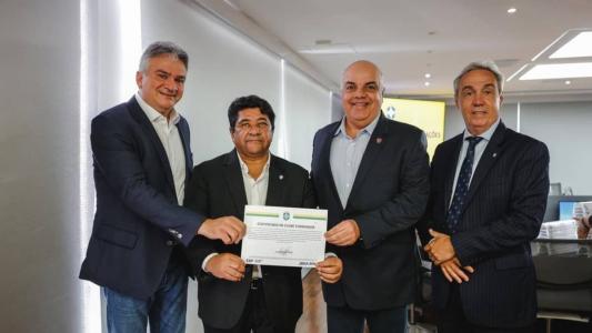 Representantes pernambucanos estiveram na sede da CBF nesta quarta-feira (12)