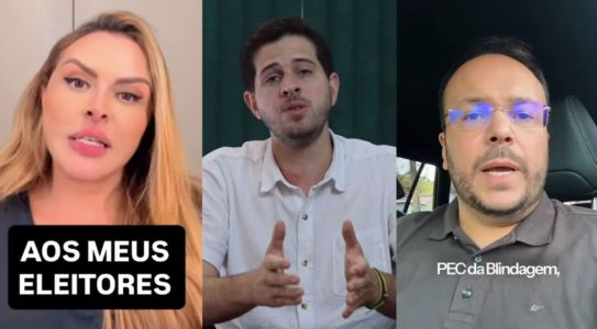 Deputados foram às redes sociais justificar apoio à PEC da Blindagem e pedir desculpas