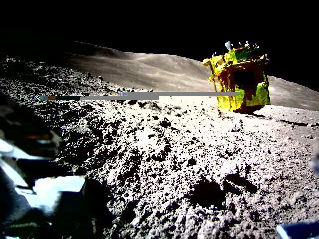 Japão divulga a primeira foto na superfície da Lua após pouso bem sucedido