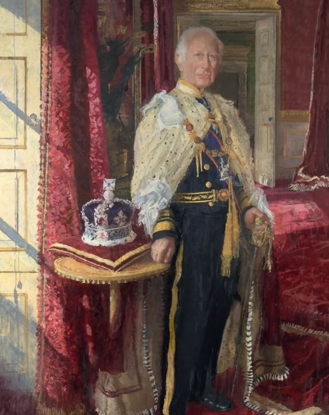 Após polêmica com último quadro, Rei Charles III ganha novo retrato oficial
