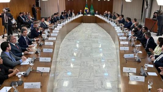 Reunião de Lula com os governadores