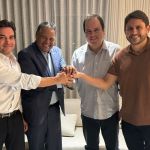 Em reunião com ministros de Lula, Brito e Elmar firmam aliança na disputa pela presidência da Câmara