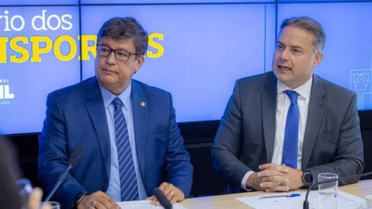 Reunião entre senador Carlos Viana (Podemos) e ministro dos Transportes, Renan Filho (MDB) para discutir duoplicação da BR 381