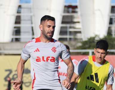Bruno Henrique pode ganhar chance no meio-campo do Inter contra o Palmeiras