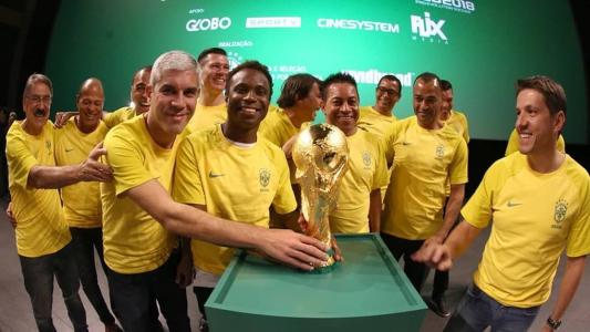 Ricardinho e Júnior participaram do penta com a Seleção Brasileira