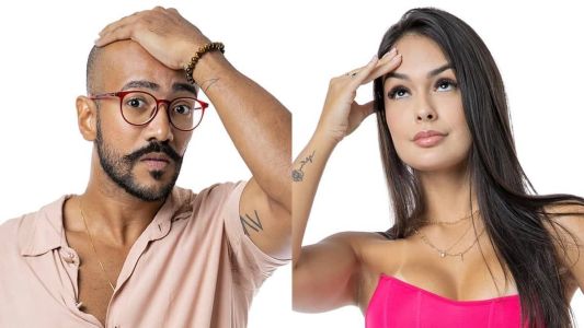 Ricardo 'Alface' e Larissa estão no paredão