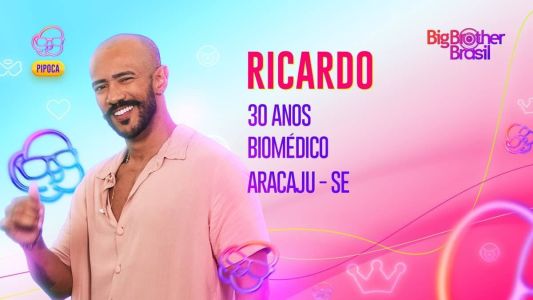 Ricardo é mais um pipoca confirmado no BBB 23
