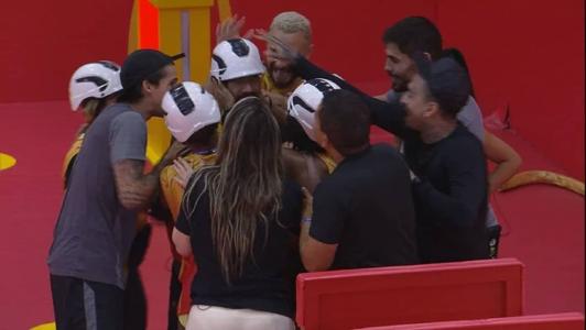 Ricardo ganhou a Prova do Anjo neste sábado (28) no BBB23