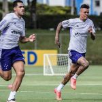 Cruzeiro: Richard treina pela primeira vez na Toca com os novos companheiros