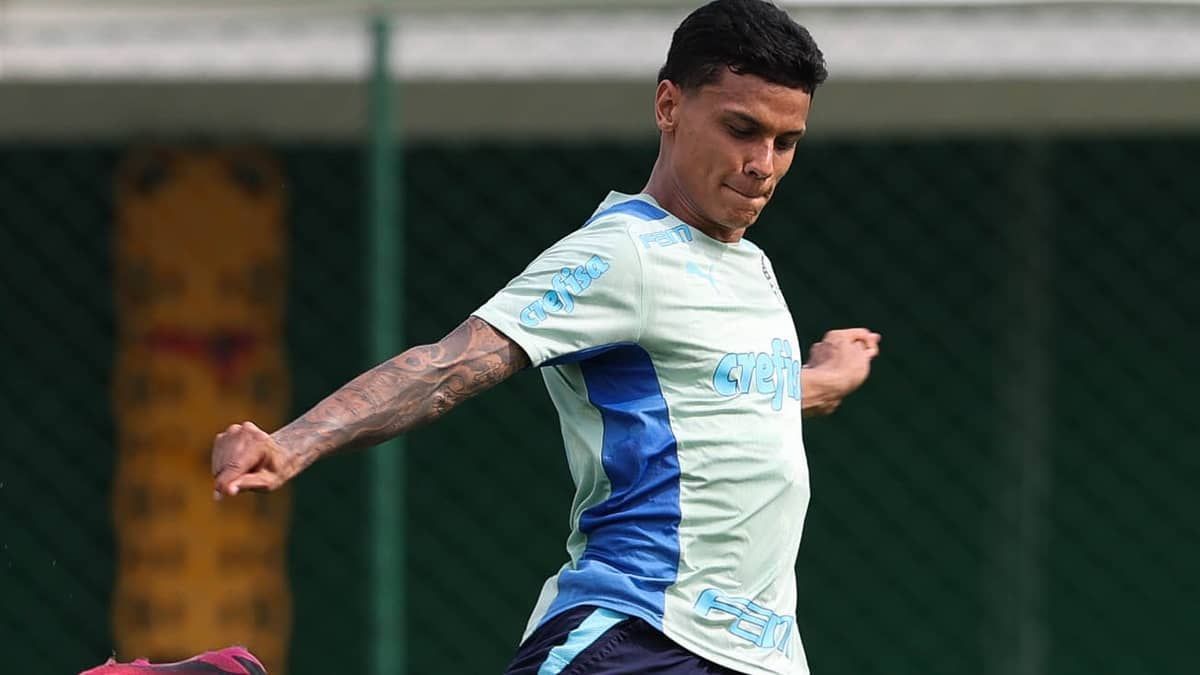 Ríos comemora adaptação no Palmeiras e não vê jogo definido com Fortaleza