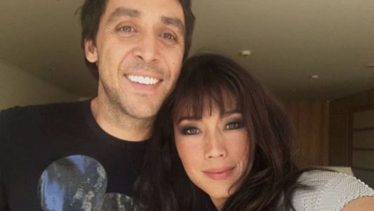 Rico Tavares e a amiga Danni Suzuki