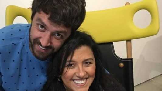 Rico Tavares e Regina Casé