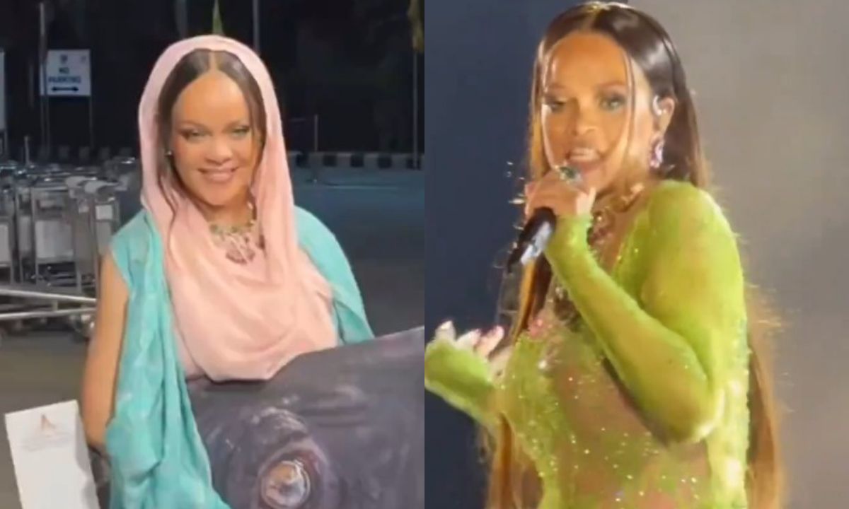 Vídeo: Rihanna quebra hiato e canta em show de herdeiro bilionário indiano