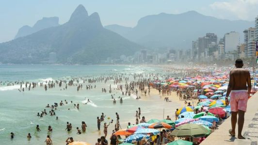Rio de Janeiro e Cuiabá serão as capitais mais quentes do Brasil nessa quinta (16), com previsão de 40°C