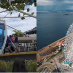 Vídeo: passageiros ficam presos em cabine de roda-gigante no Rio de Janeiro; assista