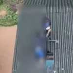Vídeo: bombeiros de SP salvam família ilhada em telhado no RS durante temporal