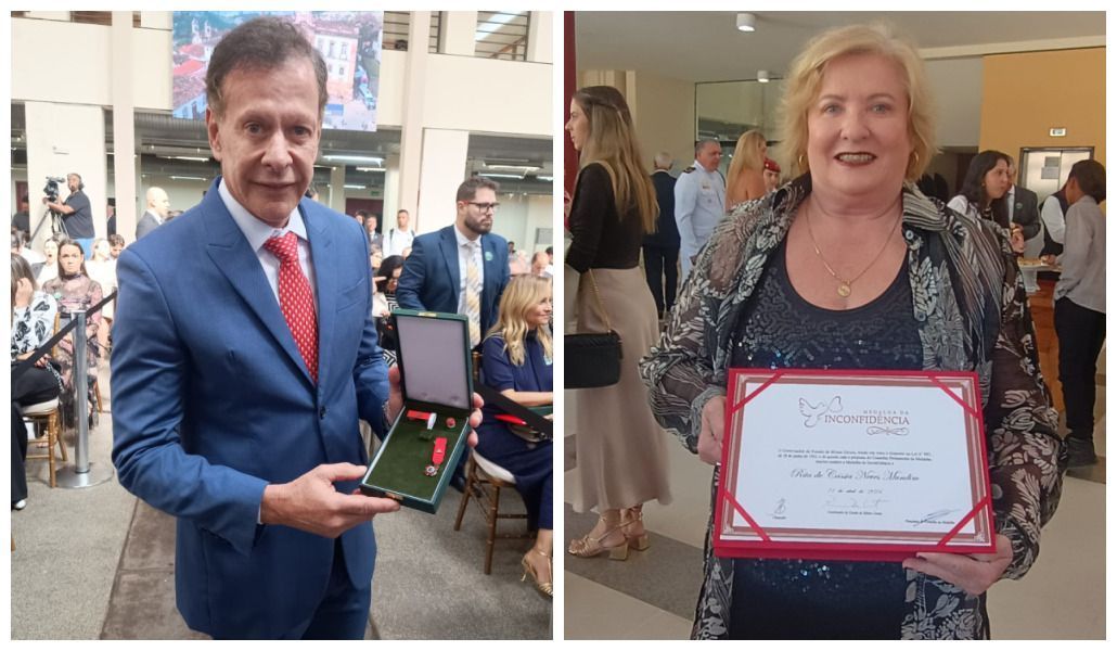 Presidente da CNN Brasil e colunista da Itatiaia recebem Medalha da Inconfidência