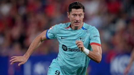 Robert Lewandowski pelo Barcelona