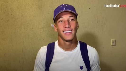 Robert marcou o gol da vitória do Cruzeiro nessa segunda-feira (27)